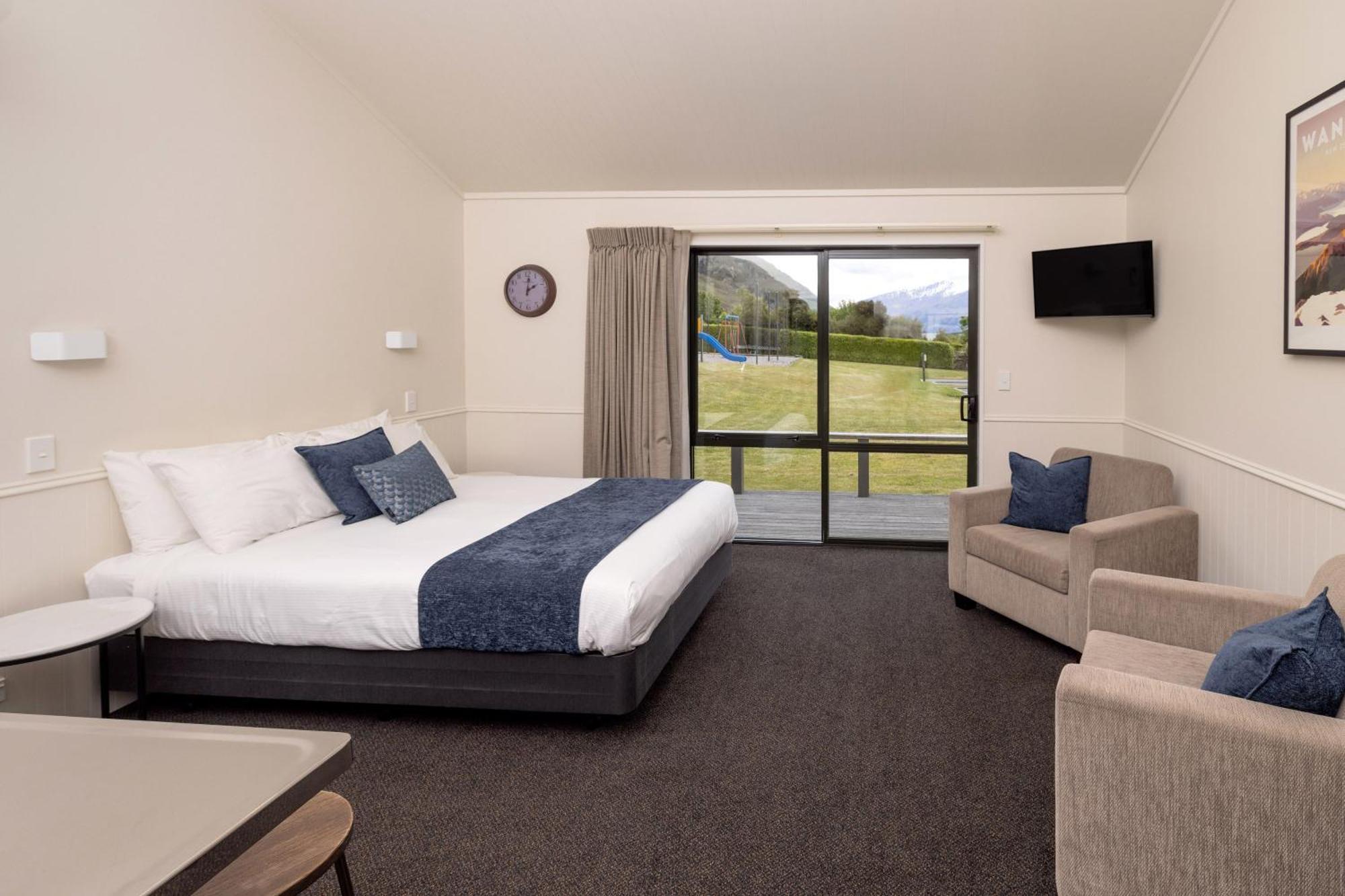 Wanaka Top 10 Holiday Park Esterno foto