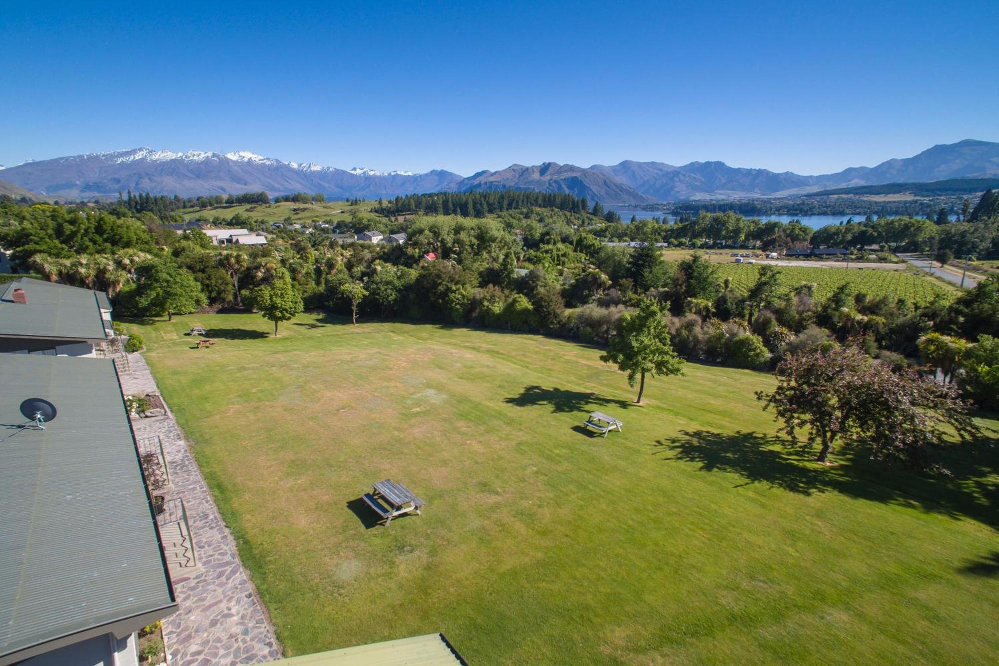 Wanaka Top 10 Holiday Park Esterno foto
